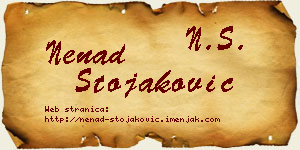 Nenad Stojaković vizit kartica